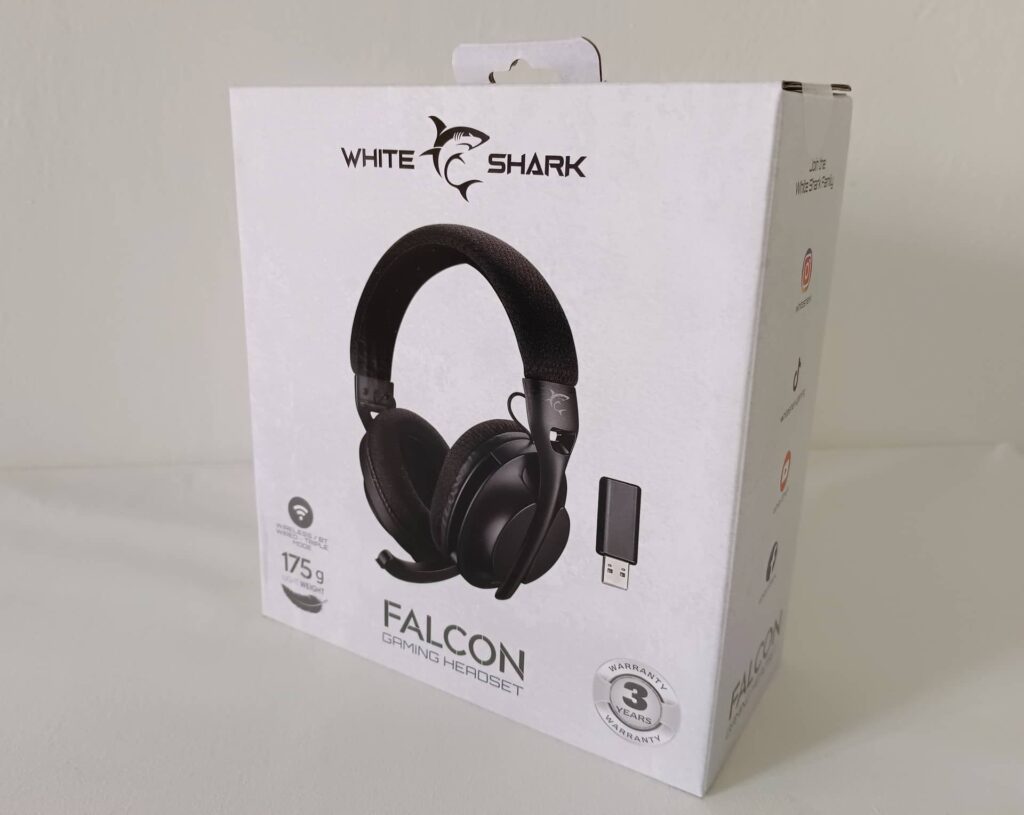 White Shark Falcon Black - krabice