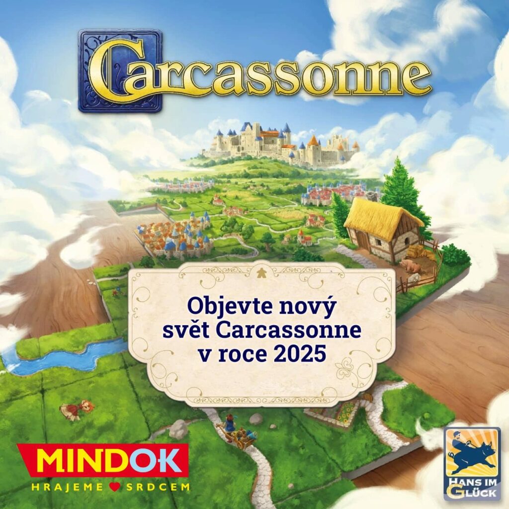 Carcassonne - oznámení nové grafiky