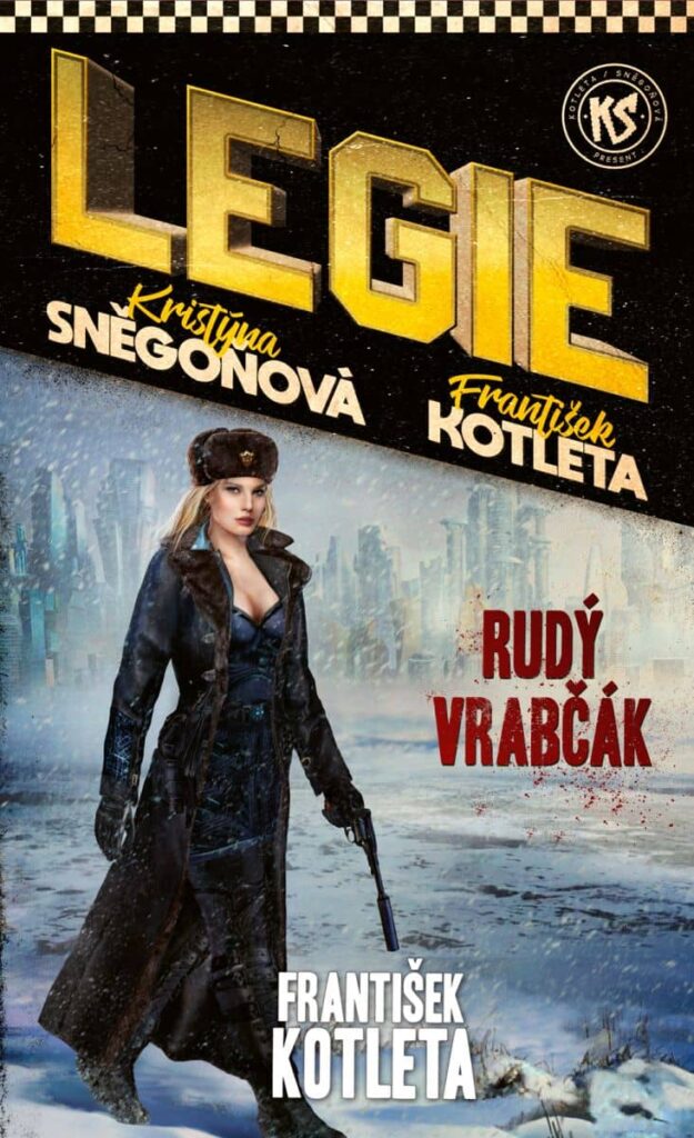 Legie Rudý vrabčák - obal