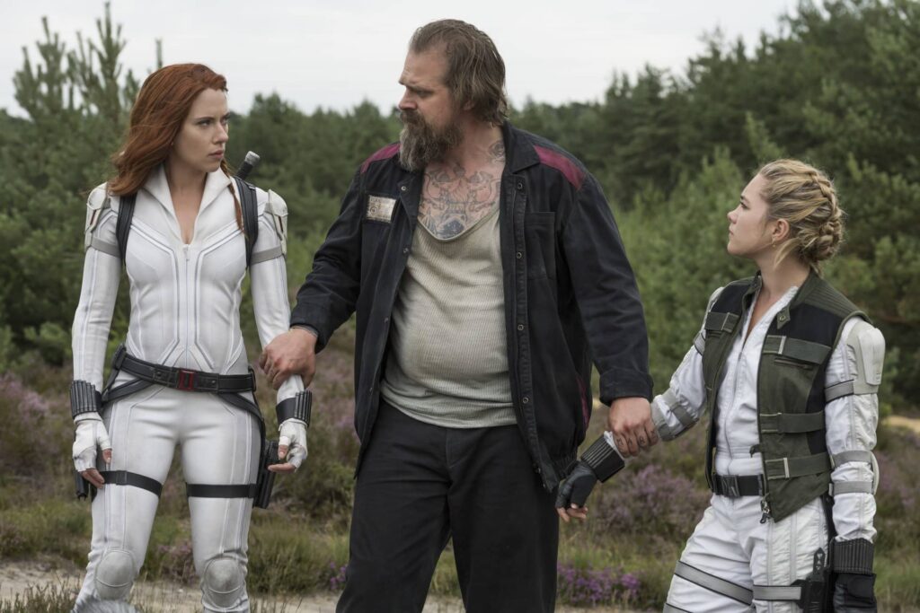 Black Widow - Scarlett Johansson, David Harbour, Florence Pugh