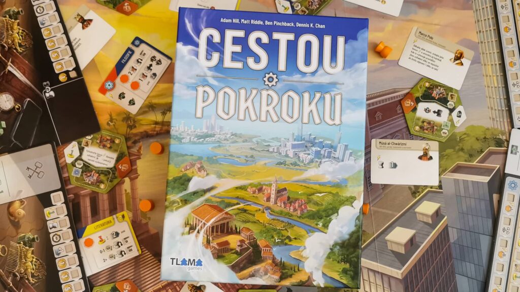 Cestou pokroku - desková hra